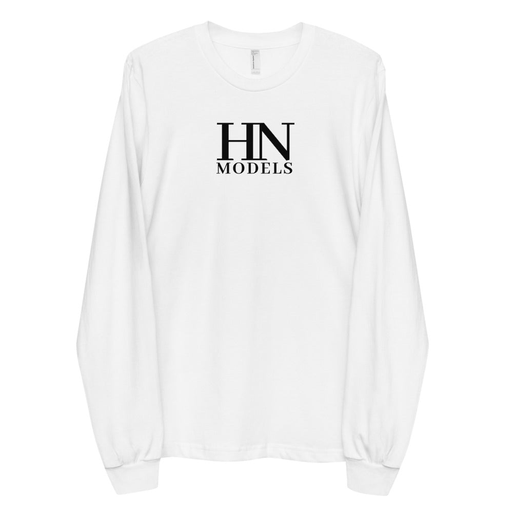 HN Models - White Long Sleeve T